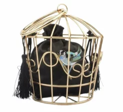 Nicoletta Carlone ACCESSORIES "Avery" Birdcage Shaped Bag (pre-order)