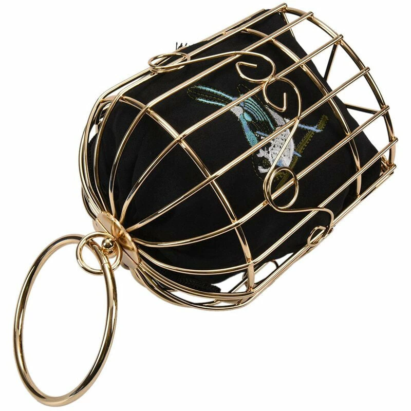 Nicoletta Carlone ACCESSORIES "Avery" Birdcage Shaped Bag (pre-order) 7 Nicoletta Carlone ACCESSORIES "Avery" Birdcage Shaped Bag (pre-order)