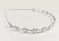 Nicoletta Carlone Shop "Annetta" Silver Stars Headband
