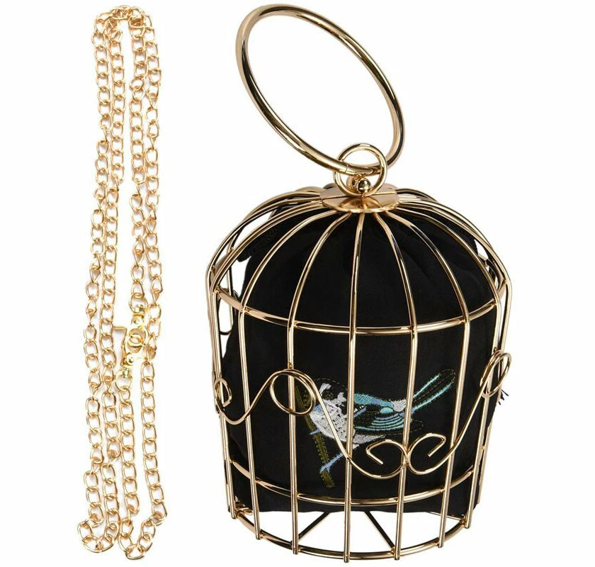 Nicoletta Carlone ACCESSORIES "Avery" Birdcage Shaped Bag (pre-order) 8 Nicoletta Carlone ACCESSORIES "Avery" Birdcage Shaped Bag (pre-order)