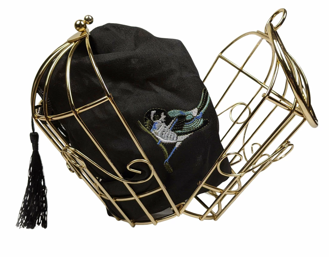 Nicoletta Carlone ACCESSORIES "Avery" Birdcage Shaped Bag (pre-order) 4 Nicoletta Carlone ACCESSORIES "Avery" Birdcage Shaped Bag (pre-order)