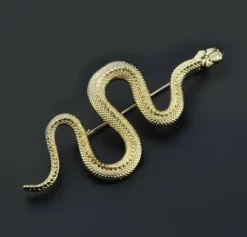 Nicoletta Carlone "Beatrix" Snake Brooch JEWELRY