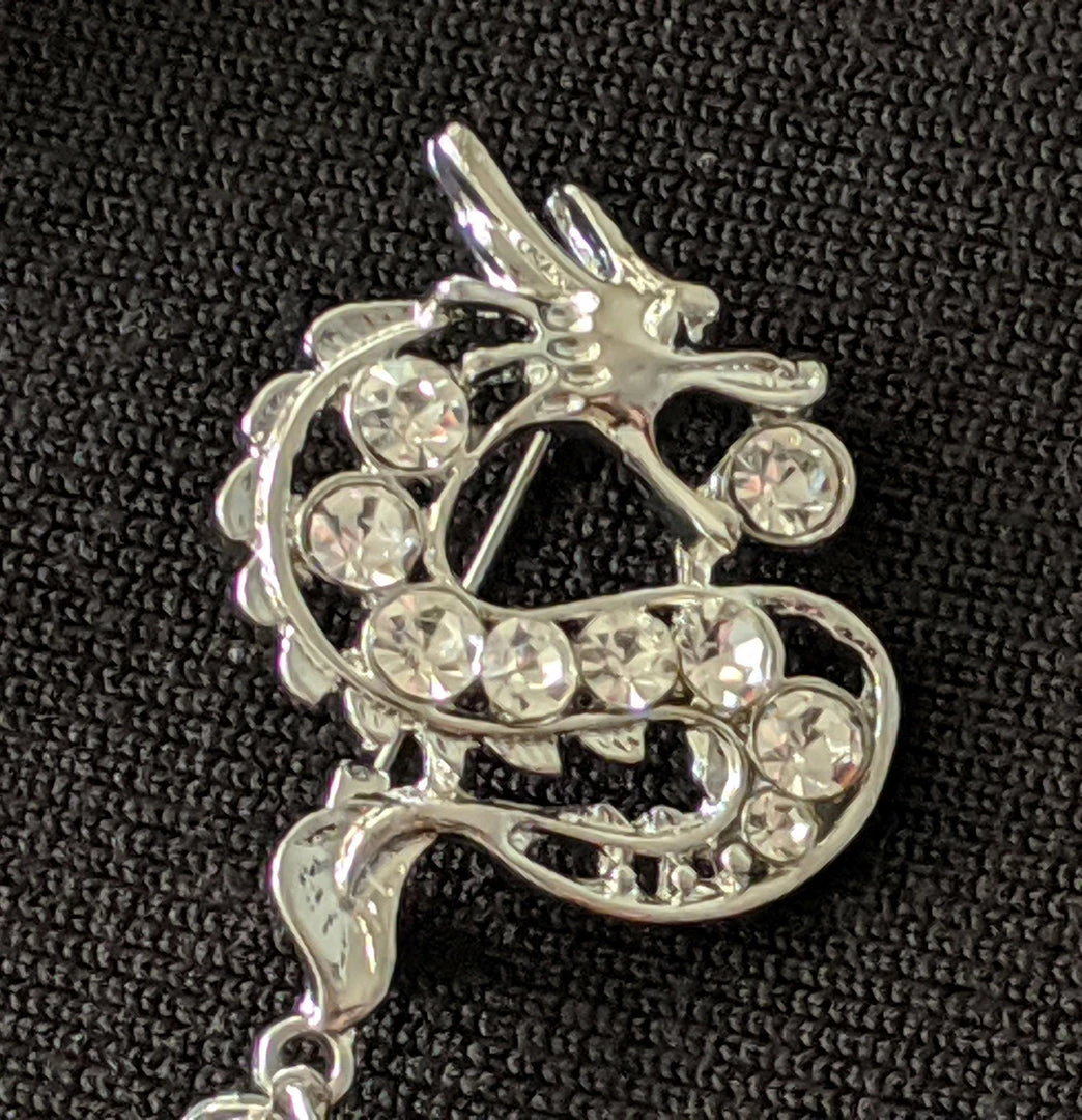 Nicoletta Carlone "Neri" Dragon Chatelaine Brooch Shop 4 Nicoletta Carlone "Neri" Dragon Chatelaine Brooch Shop