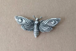 Nicoletta Carlone "Riella" Death Head Moth Brooch Shop