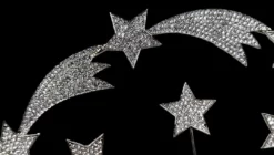 Nicoletta Carlone "Cosima" Comet And Star Halo Crown