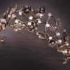 Nicoletta Carlone "Whitney" Pearl Flower Crown