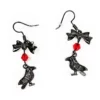 Nicoletta Carlone JEWELRY "Aidan" Raven Earrings