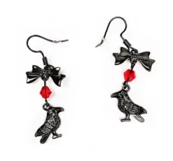 Nicoletta Carlone JEWELRY "Aidan" Raven Earrings