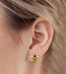 Nicoletta Carlone "Britta" Bee Stud Earring