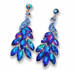 Nicoletta Carlone "Georgette" Peacock Earrings Shop