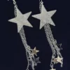 Nicoletta Carlone "Isla" Falling Stars Tassel Earrings Shop 2 Nicoletta Carlone "Isla" Falling Stars Tassel Earrings Shop