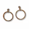 Nicoletta Carlone JEWELRY "Marilyn" Golden Hoop Earrings