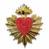 Nicoletta Carlone "Gala" Flaming Heart Brooch