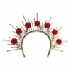 Nicoletta Carlone "Gaia" Golden Sunburst Crown JEWELRY