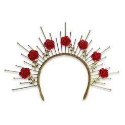 Nicoletta Carlone "Gaia" Golden Sunburst Crown JEWELRY