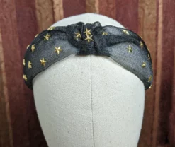Nicoletta Carlone Shop "Allaire" Tulle And Stars Top Knot Headband