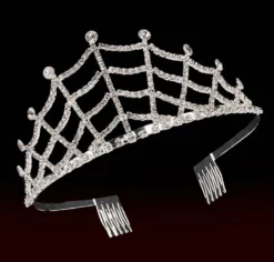 Nicoletta Carlone "Ida" 1940s-1950s Style Spiderweb Tiara Shop