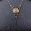 Nicoletta Carlone "Ophelia" Art Nouveau Spiderweb Necklace Shop