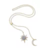 Nicoletta Carlone "Carol" Celestial Necklace - Gold-tone