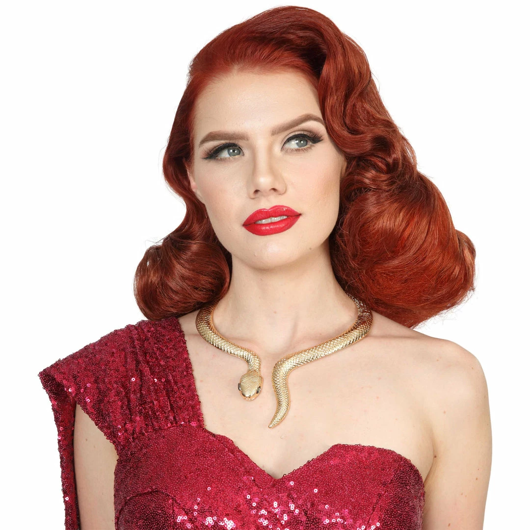 Nicoletta Carlone "Decima" Serpent Statement Necklace (pre-order) JEWELRY 3 Nicoletta Carlone "Decima" Serpent Statement Necklace (pre-order) JEWELRY