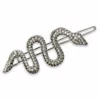 Nicoletta Carlone "Leyton" Rhinestone Snake Hairpin Shop
