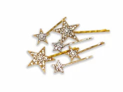 Nicoletta Carlone "Yvonne" Star Hair Clips 6 Piece Set