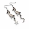 Nicoletta Carlone "Galaxy" Moon And Star Hand Earrings