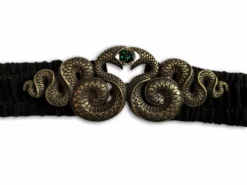Nicoletta Carlone "Delphi" Victorian Style Snake Belt Buckle