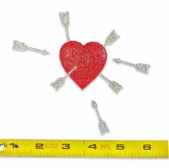 Nicoletta Carlone "Ginger" Heart And Arrows Brooch