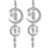 Nicoletta Carlone "Camille" Moon And Star Chandelier Earrings Shop