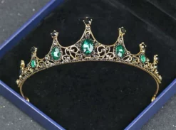 Nicoletta Carlone "Esmeralda" Golden Crown JEWELRY