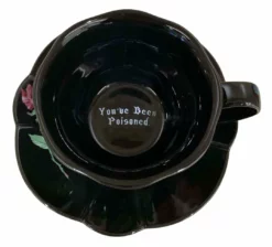 Nicoletta Carlone HOUSEWARES "Agatha" 1920s Style Novelty Teacup And Saucer Set