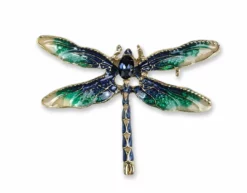 Nicoletta Carlone "Norine" Art Nouveau Style Dragonfly Brooch Shop