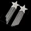Nicoletta Carlone "Alyssa" Silver-tone Star Tassel Earrings Shop