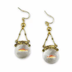 Nicoletta Carlone "Mireille" Victorian Style Fishbowl Earrings (pre-order)