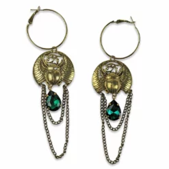Nicoletta Carlone "Scarab" Earrings JEWELRY