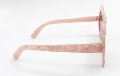 Nicoletta Carlone ACCESSORIES "Kailee" 1940's Style Pink Seashell Sunglasses