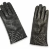 Nicoletta Carlone "Lulu" Embroidered Spiderweb Fashion Gloves 2 Nicoletta Carlone "Lulu" Embroidered Spiderweb Fashion Gloves