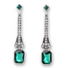 Nicoletta Carlone JEWELRY "Zelda" Art Deco Rhinestone Earrings