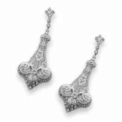 Nicoletta Carlone Shop "Lana" Art Deco Earrings