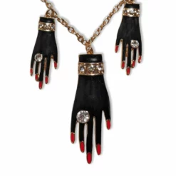 Nicoletta Carlone JEWELRY "Regan" Hands Necklace (pre-order)