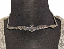 Nicoletta Carlone Shop "Liliosa" Nouveau Style Bat Choker Necklace