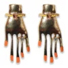 Nicoletta Carlone "Lucinde" Hand Earrings