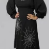 Nicoletta Carlone "Columba" 1940s Style Spiderweb Dress