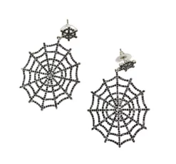 Nicoletta Carlone Shop "Alexis" Spiderweb Earrings